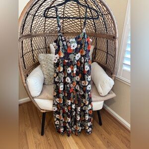 Natural Life Patti Jumpsuit Floral Medium